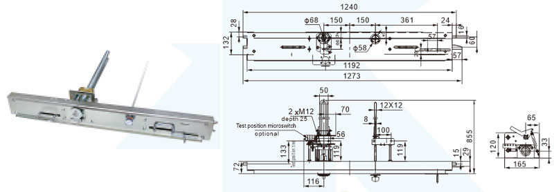 Pushing Mechanism Zn-Ni Electrical Plating