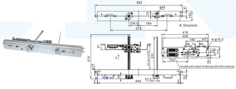 Pushing Mechanism Zn-Ni Electrical Plating