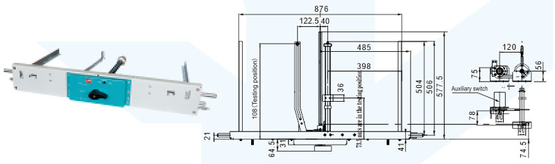 Pushing Mechanism Zn-Ni Electrical Plating