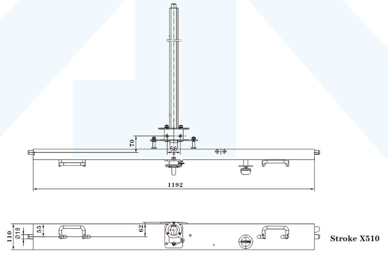 Pushing Mechanism Zn-Ni Electrical Plating