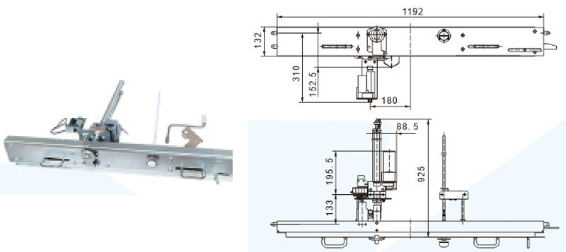 Pushing Mechanism Zn-Ni Electrical Plating