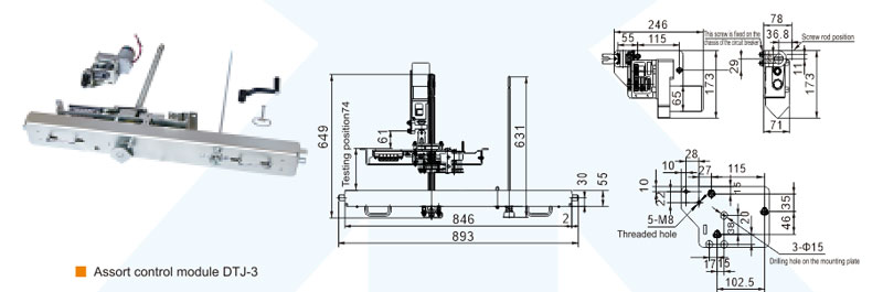 Pushing Mechanism Zn-Ni Electrical Plating