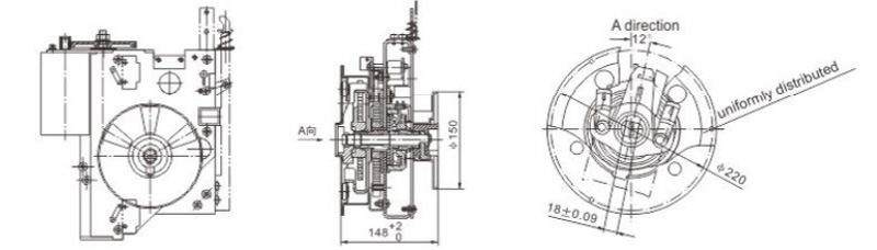 SS2 Operating Mechainsm For Composite Apparatus