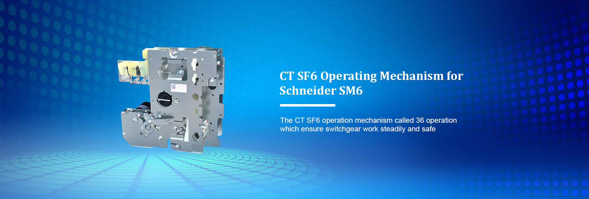 CT SF6 Schneider Operating Mechainsm
