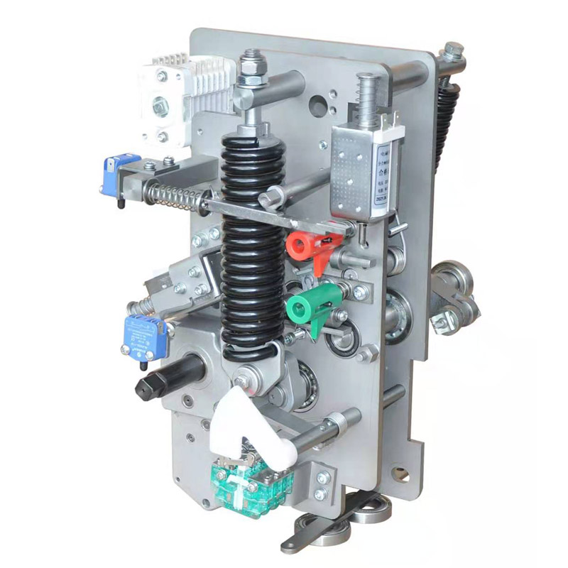 What are the functions of the circuit breaker operating mechanism